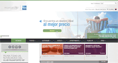 Desktop Screenshot of clubpasaportevip.com